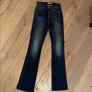7 for all mankind size 24 boot cut jeans